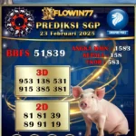 Prediksi Master SGP (Singapore) Hari Ini 23 Februari 2025