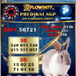 Prediksi Master SGP (Singapore) Hari Ini 20 Februari 2025