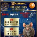 Prediksi Master Sdy (Sydney) Hari Ini 05 Maret 2025