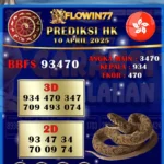 Prediksi Master HK (Hongkong) Hari Ini 10 April 2025