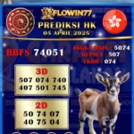 Prediksi Master HK (Hongkong) Hari Ini 05 April 2025