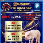 Prediksi Master SGP (Singapore) Hari Ini 09 April 2025